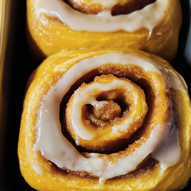 Pumpkin Cinnamon Rolls