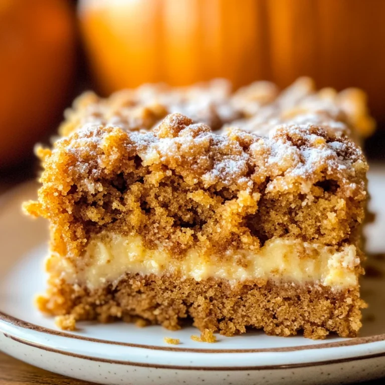 Pumpkin Coffee Cake Recipe