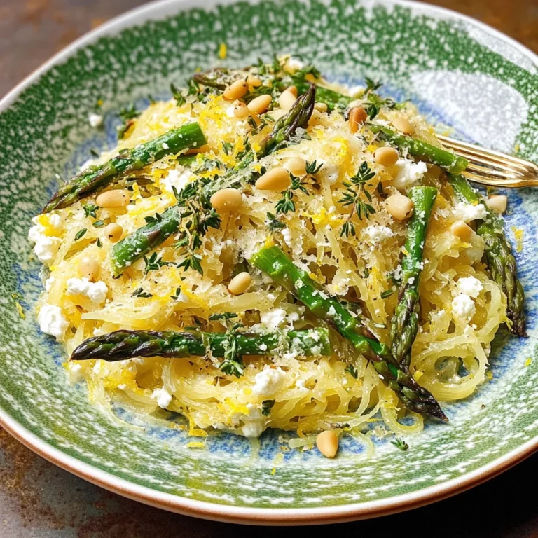 Recipe: Spaghetti Squash with Asparagus, Ricotta, Lemon, and Thyme