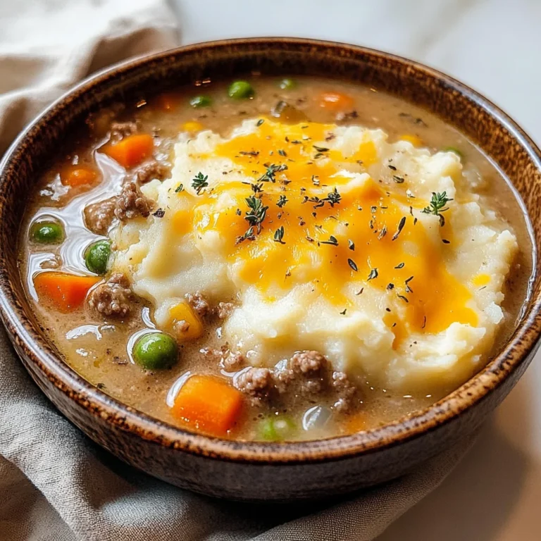 Shepherd’s Pie Soup Recipe