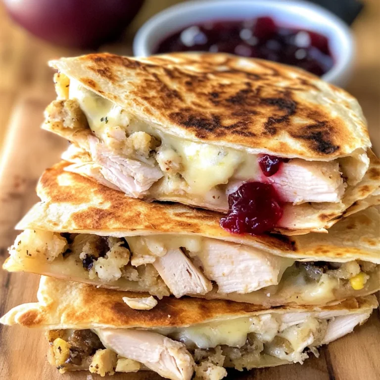 Thanksgiving Quesadillas