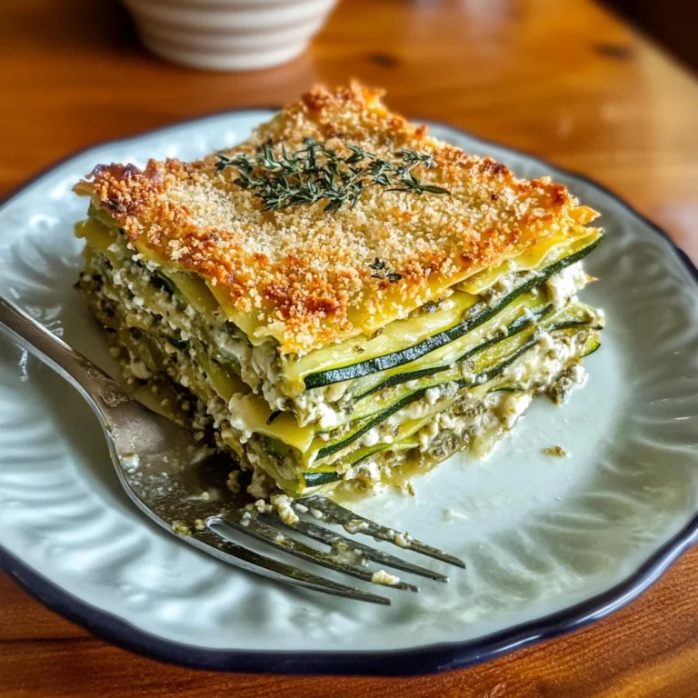 Zucchini Lasagna